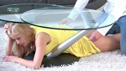 MYLF-WHAT YOU HAVE TO DO IF YOUR STEPMOM STUCK UNDER THE TABLE-XNXX93.COM