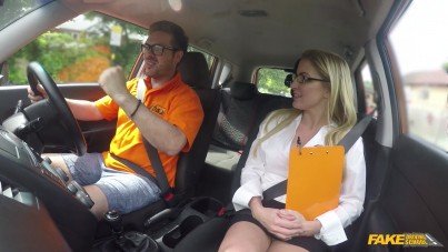 FAKE DRIVING SCHOOL-GEORGIE LYALL OFF DUTY SEX-XNXX93.COM