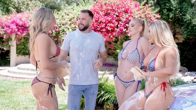 NAUGHTY AMERICA-A NAUGHTY 4SOME IS FITTING FOR BIKINI CLAD BABES-XNXX93.COM