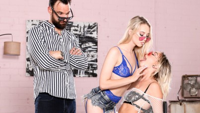 DEVILSFILM-CUM-SWAP CUTIES: CHLOE TEMPLE & LILY LARIMAR-XNXX93.COM