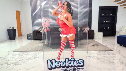 NOOKIES-NIA BLEU: CHRISTMAS SEX BOT CREAMPIE OVERLOAD!-XNXX93.COM